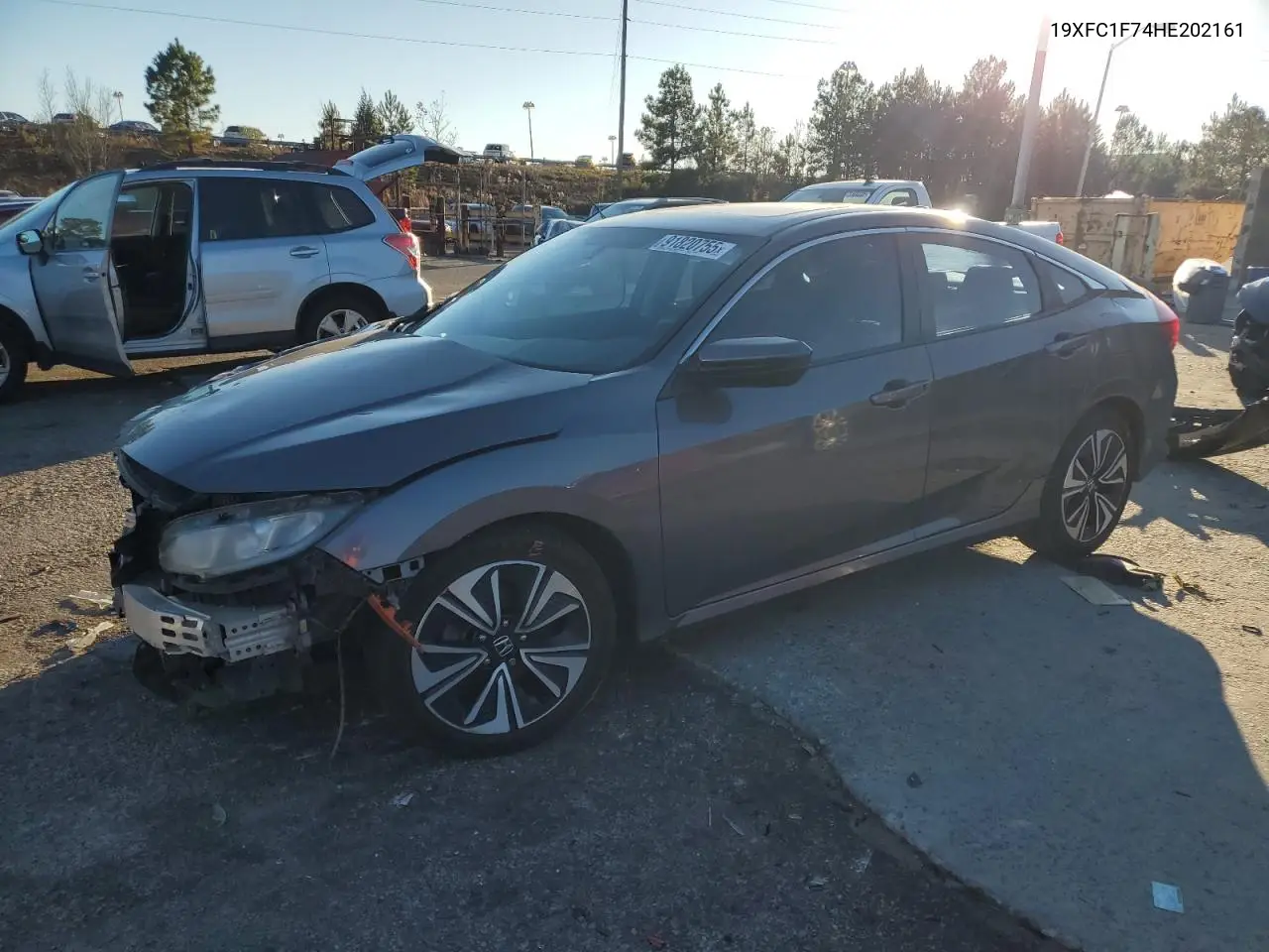 19XFC1F74HE202161 2017 Honda Civic Exl
