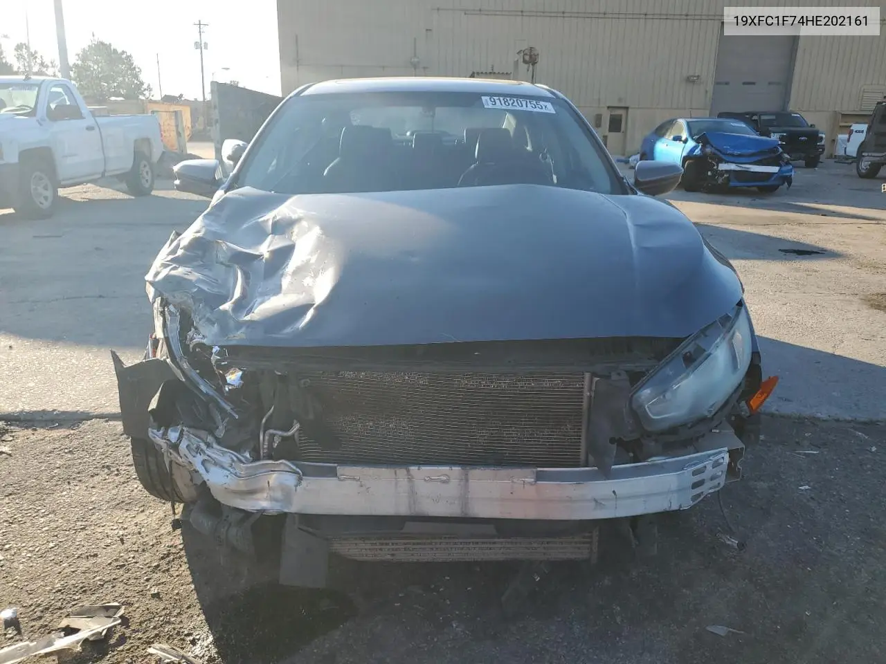 19XFC1F74HE202161 2017 Honda Civic Exl