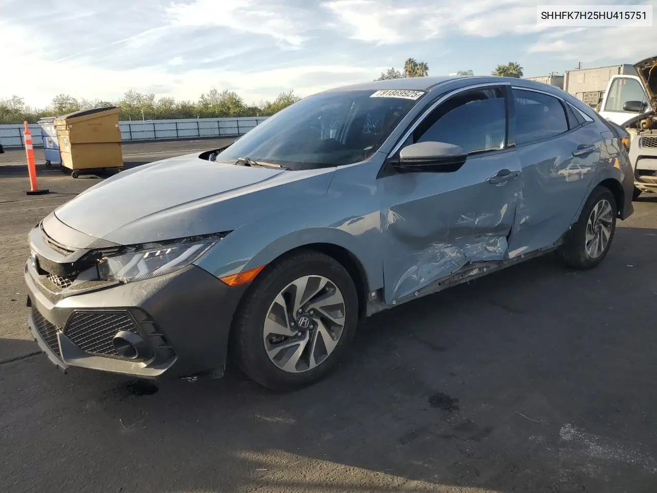 SHHFK7H25HU415751 2017 Hond Civic Lx