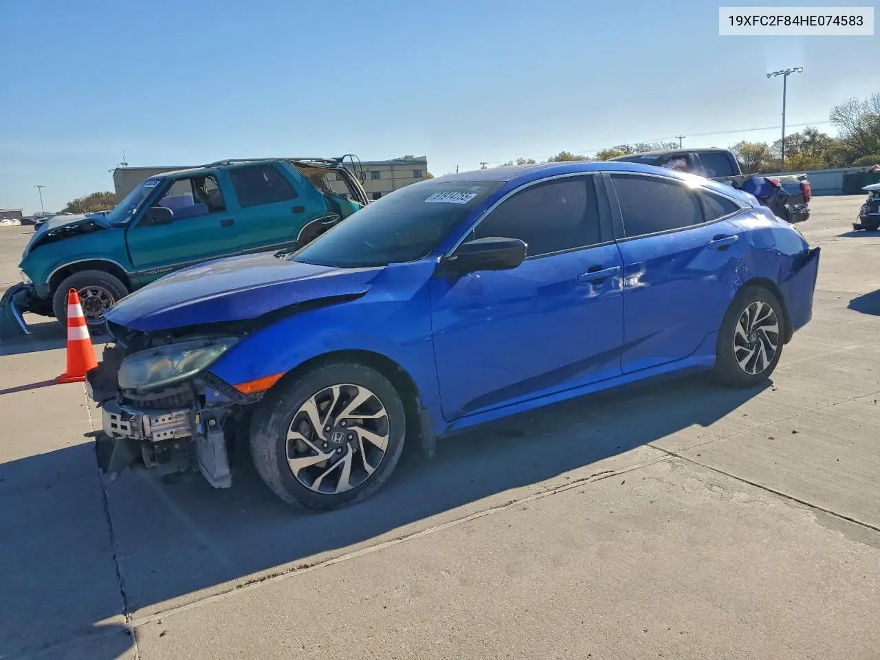 19XFC2F84HE074583 2017 Honda Civic Ex