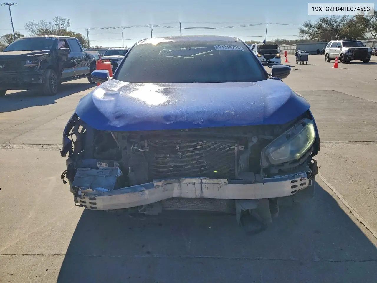19XFC2F84HE074583 2017 Honda Civic Ex