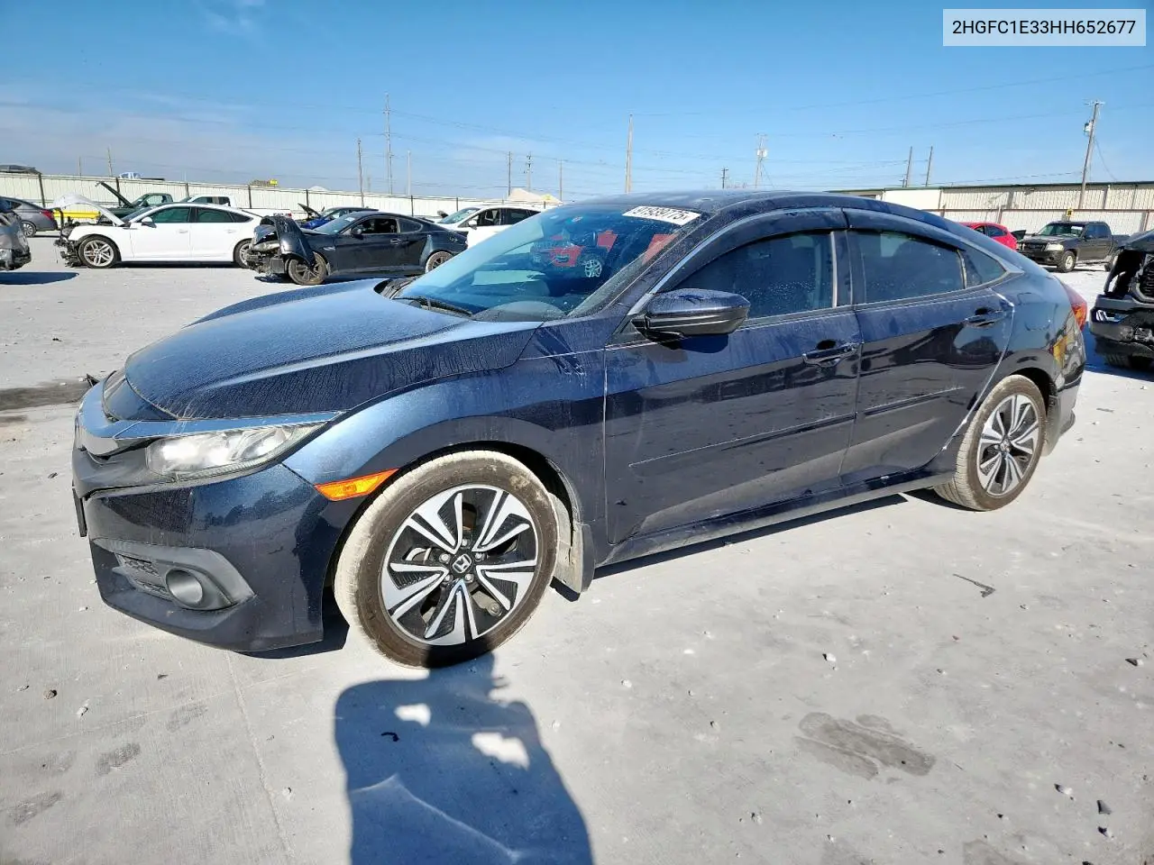 2HGFC1E33HH652677 2017 Honda Civic Ex