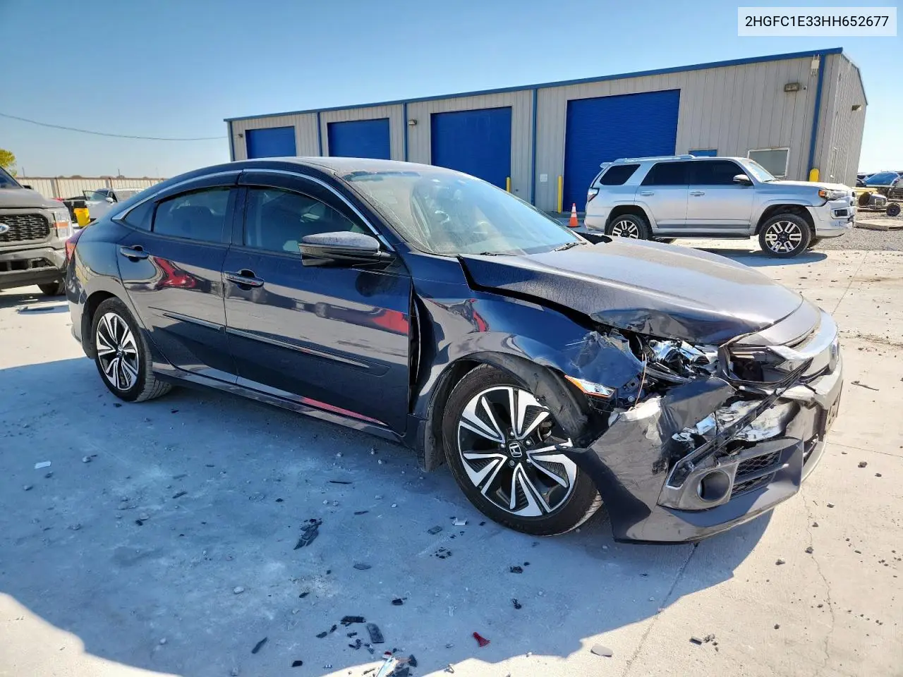 2HGFC1E33HH652677 2017 Honda Civic Ex