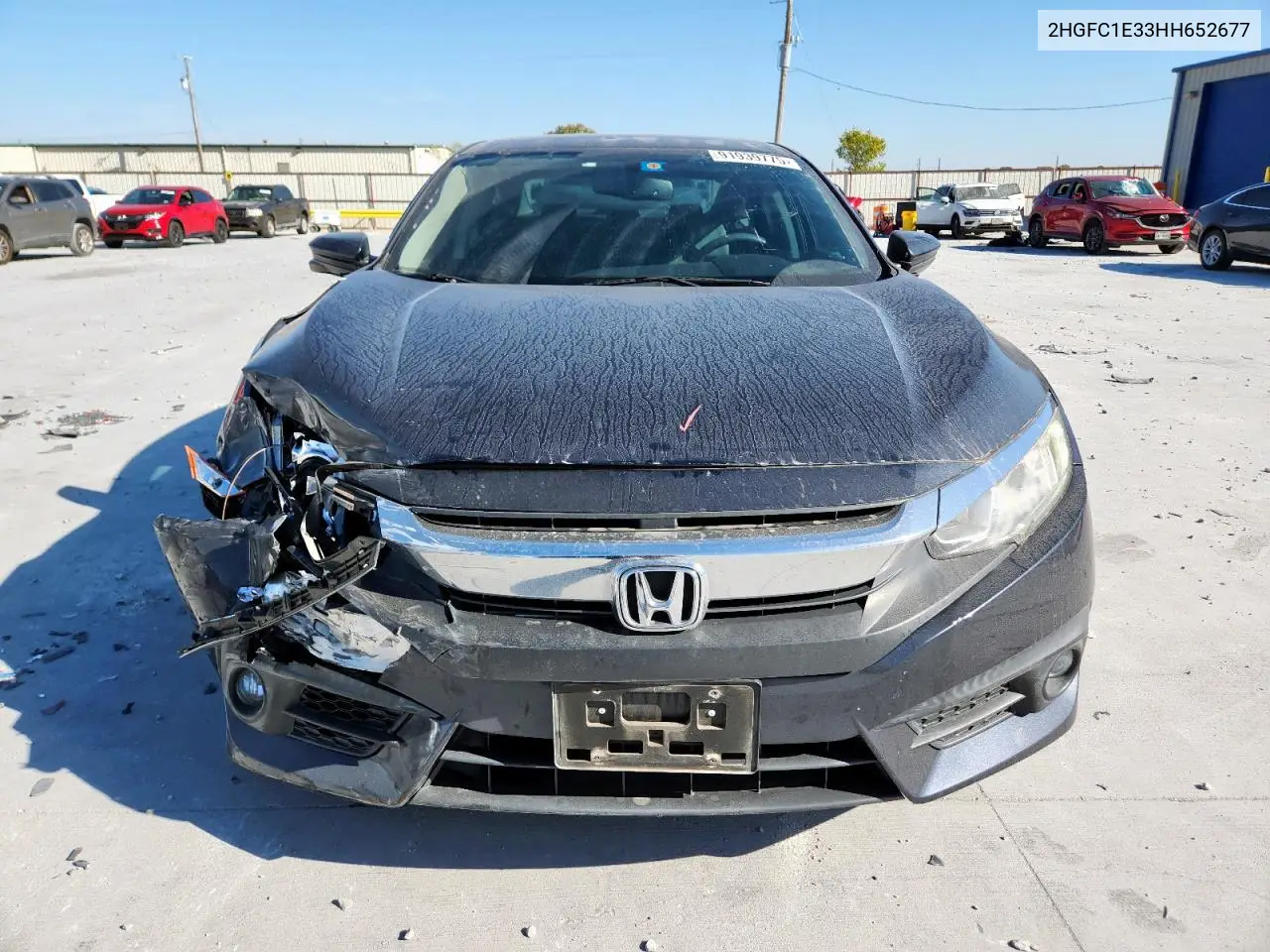 2HGFC1E33HH652677 2017 Honda Civic Ex