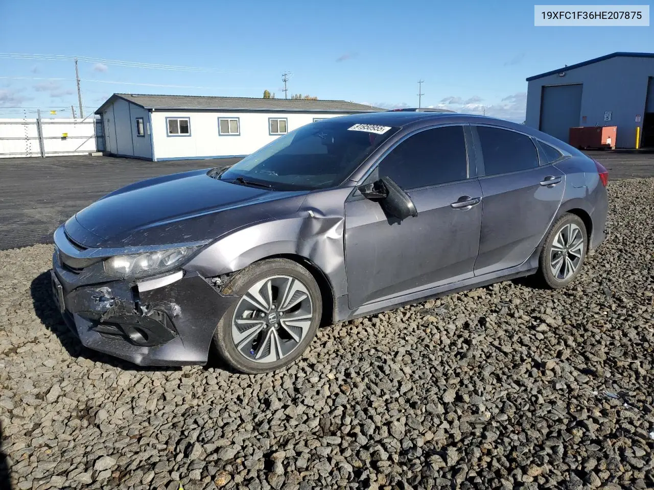 19XFC1F36HE207875 2017 Honda Civic Ex