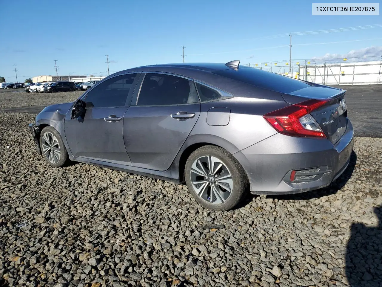 19XFC1F36HE207875 2017 Honda Civic Ex