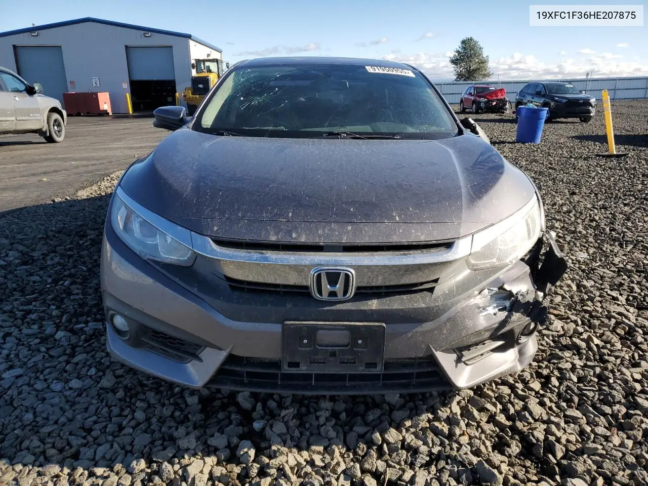 19XFC1F36HE207875 2017 Honda Civic Ex