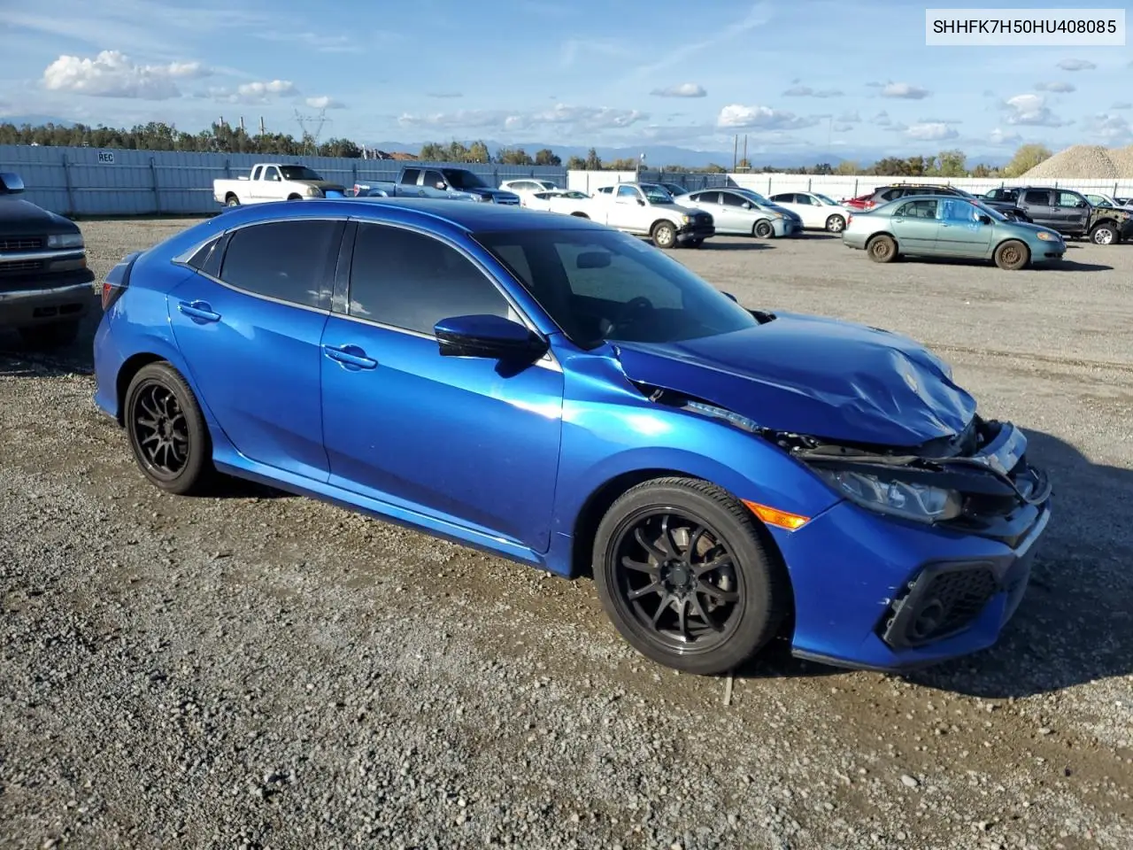 SHHFK7H50HU408085 2017 Honda Civic Ex