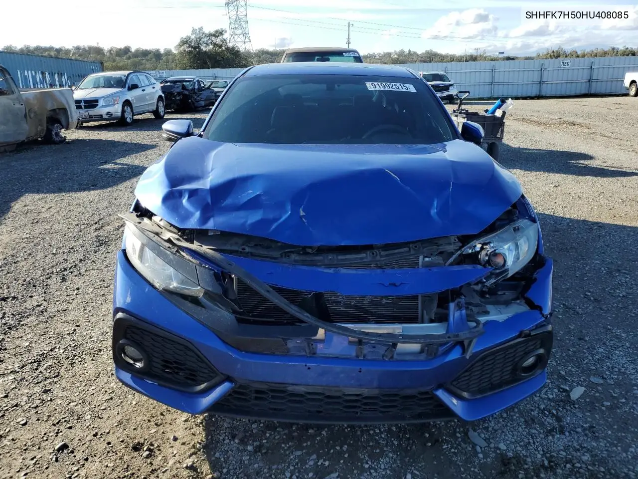 SHHFK7H50HU408085 2017 Honda Civic Ex