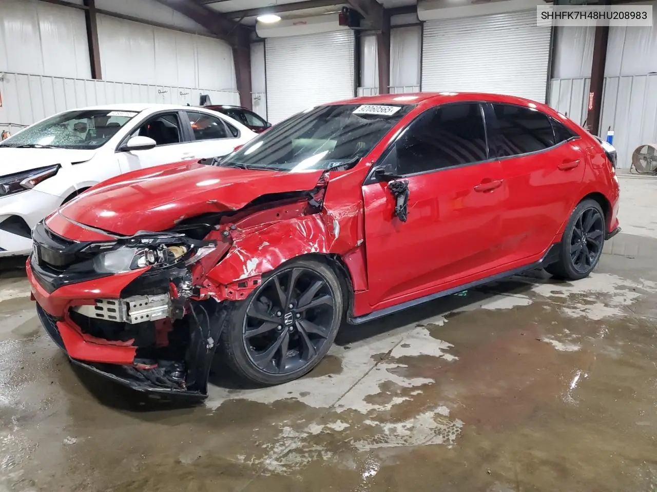 SHHFK7H48HU208983 2017 Honda Civic Sport