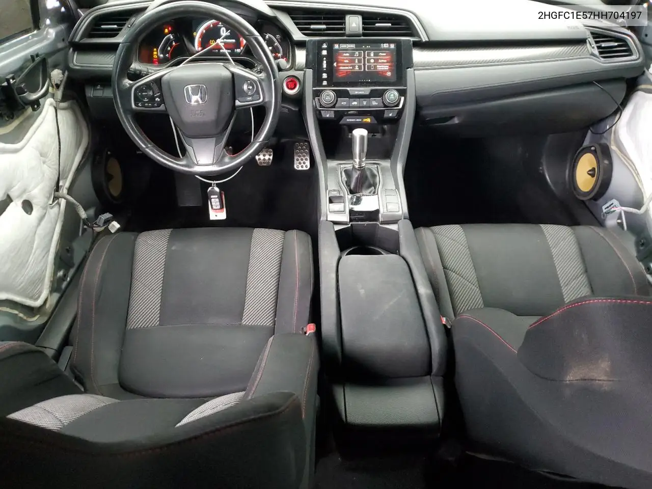 2HGFC1E57HH704197 2017 Honda Civic Si