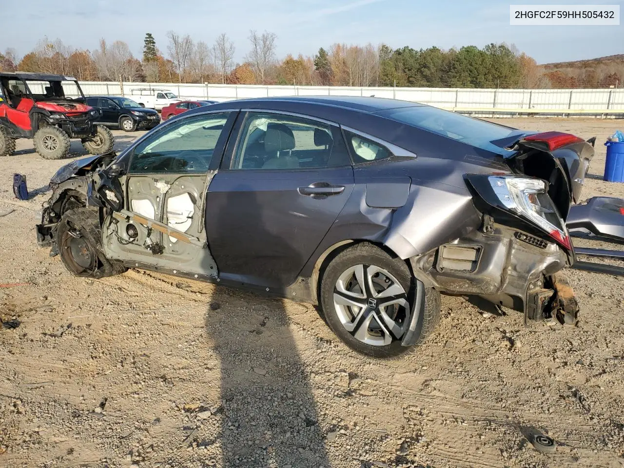 2HGFC2F59HH505432 2017 Honda Civic Lx