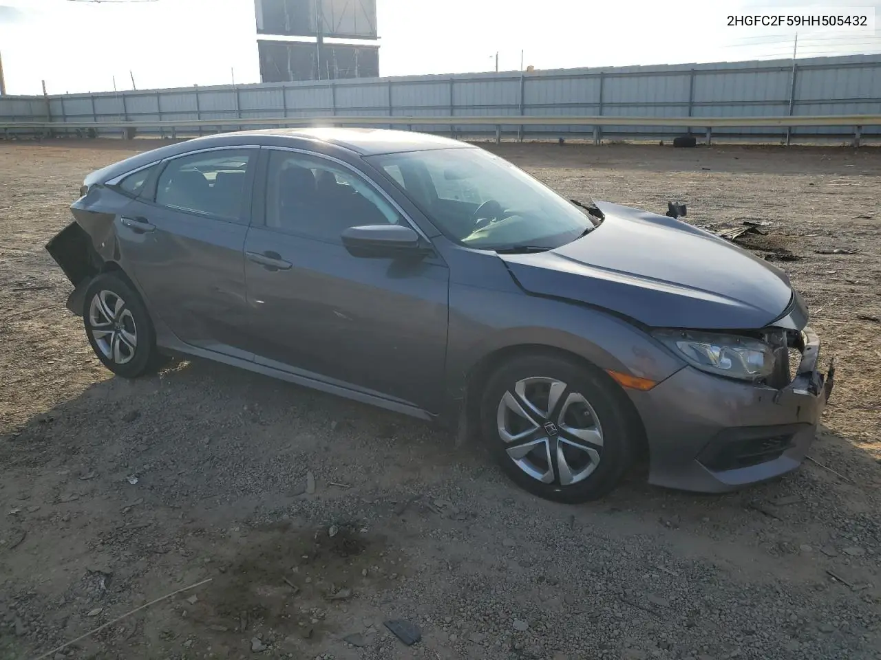 2HGFC2F59HH505432 2017 Honda Civic Lx