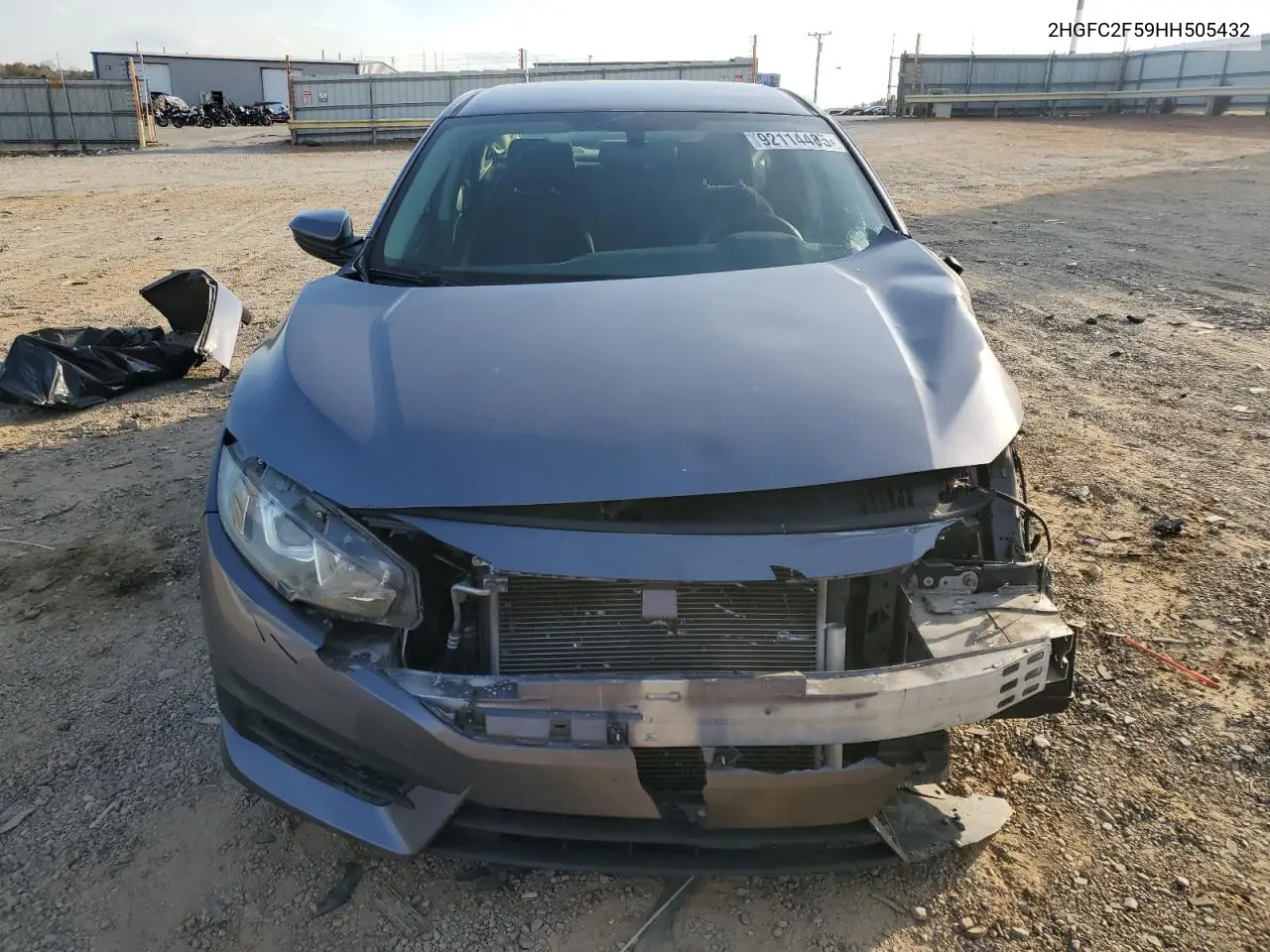 2HGFC2F59HH505432 2017 Honda Civic Lx