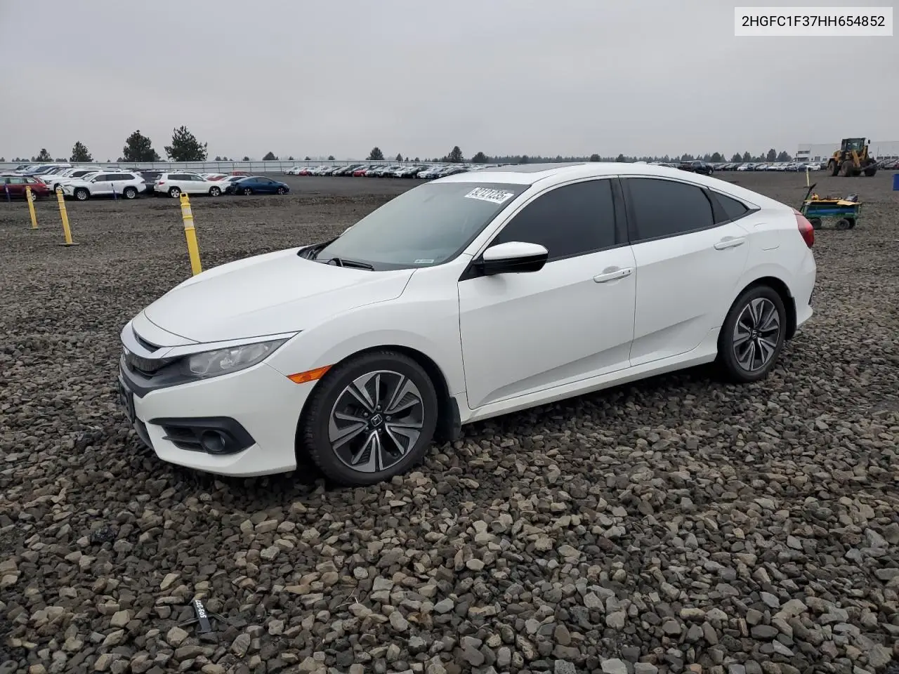 2HGFC1F37HH654852 2017 Honda Civic Ex
