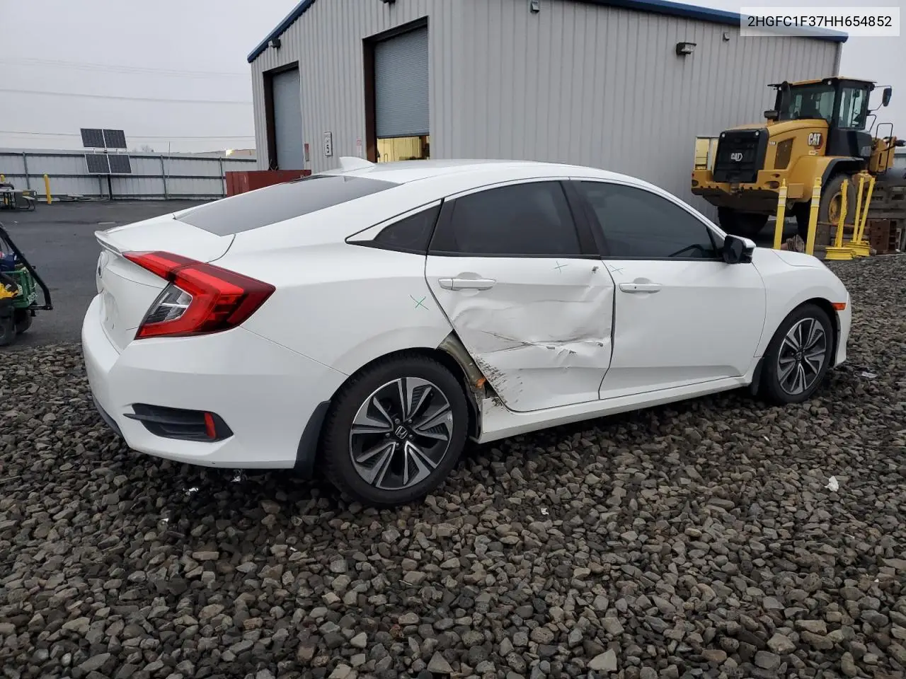 2HGFC1F37HH654852 2017 Honda Civic Ex
