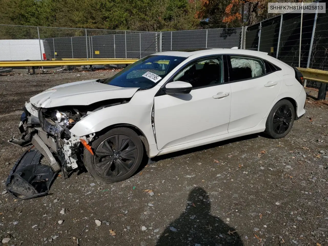 SHHFK7H81HU425813 2017 Honda Civic Exl