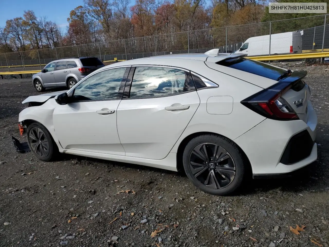 SHHFK7H81HU425813 2017 Honda Civic Exl