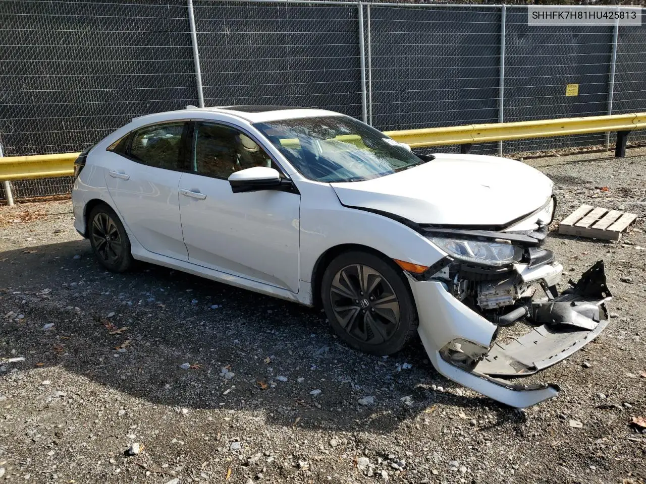 SHHFK7H81HU425813 2017 Honda Civic Exl