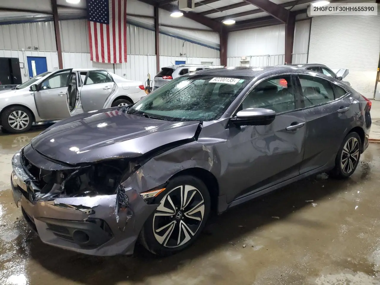 2HGFC1F30HH655390 2017 Honda Civic Ex