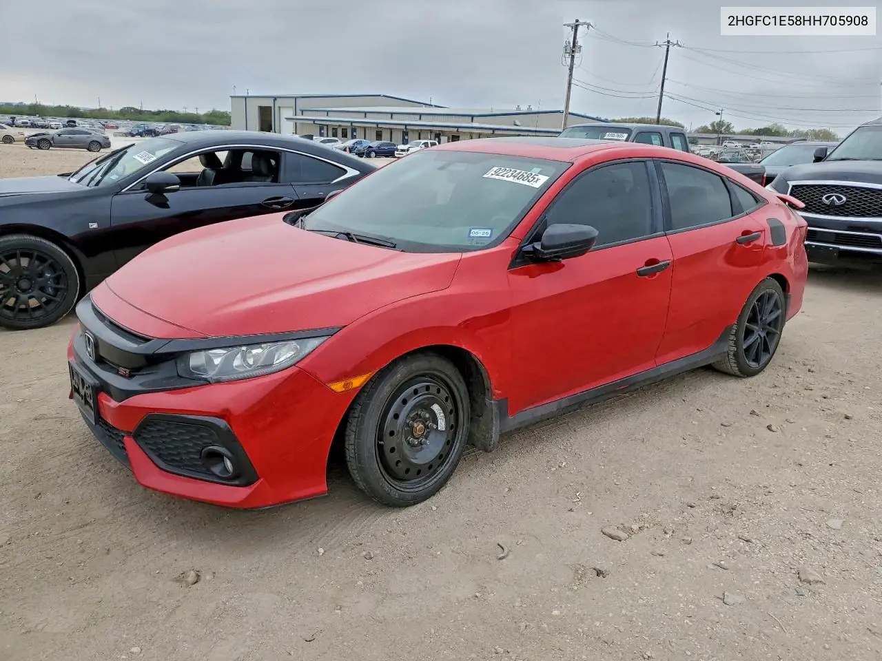 2HGFC1E58HH705908 2017 Honda Civic Si