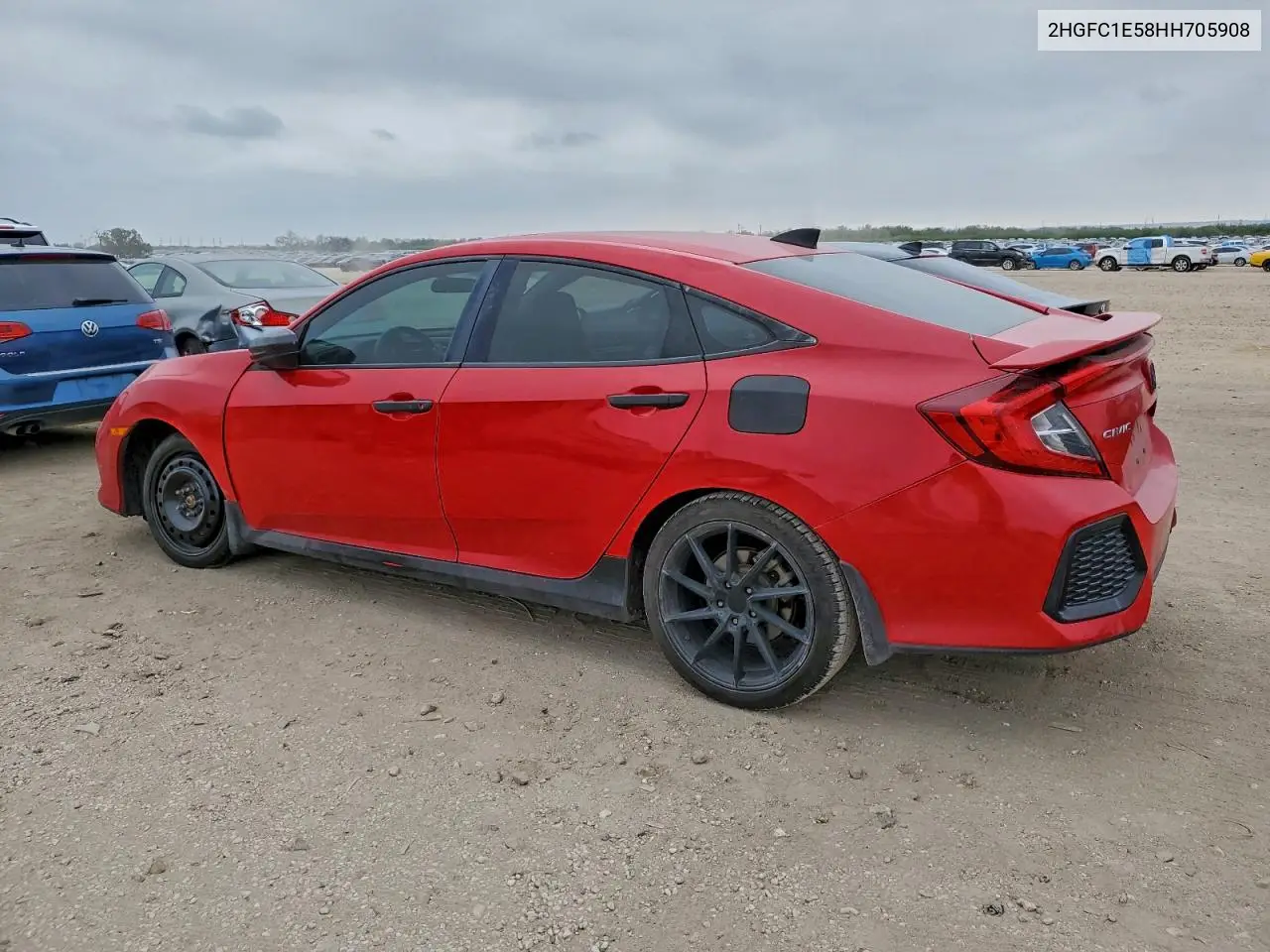 2HGFC1E58HH705908 2017 Honda Civic Si