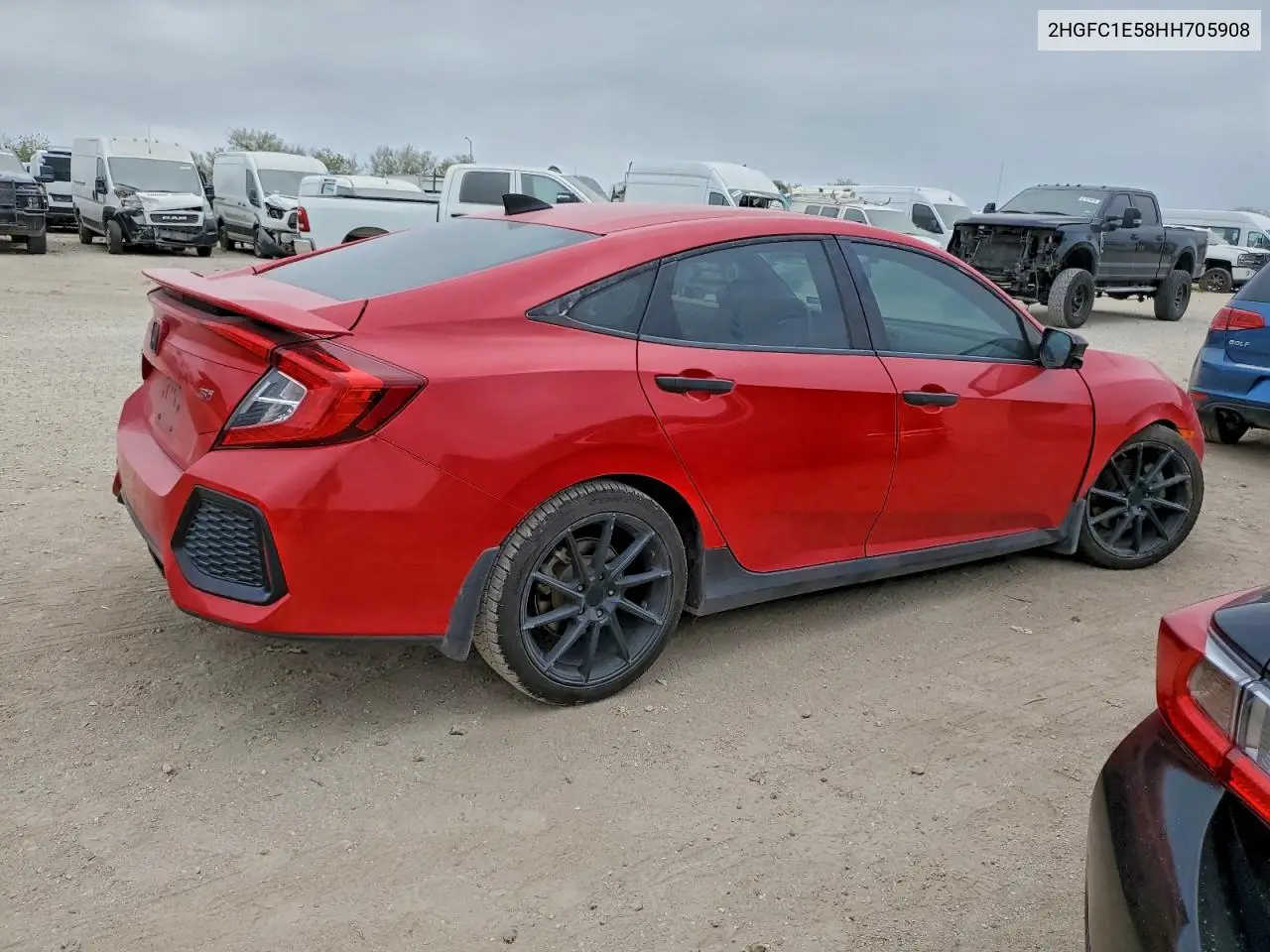 2HGFC1E58HH705908 2017 Honda Civic Si