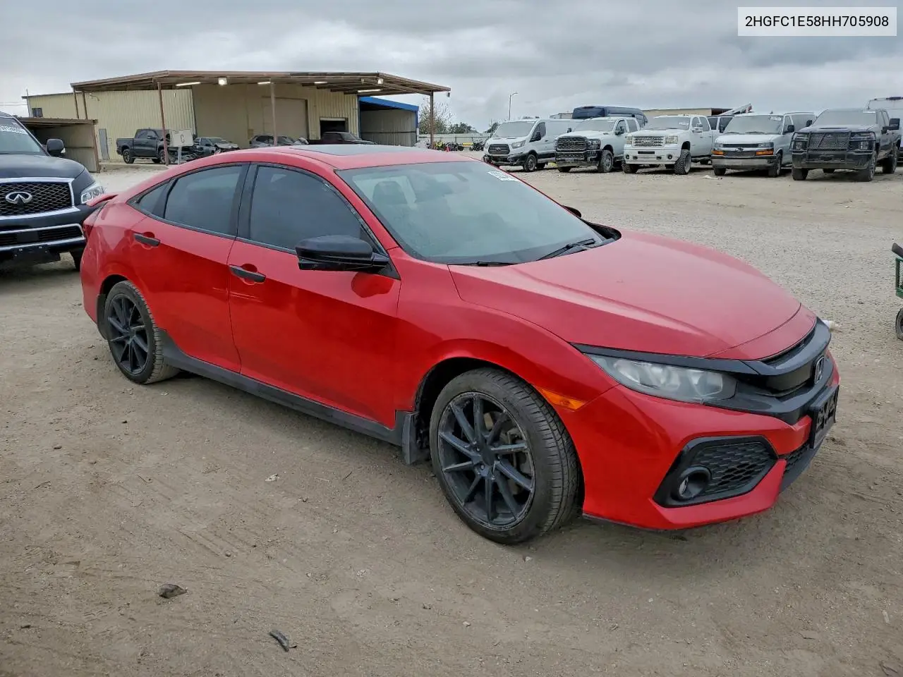 2HGFC1E58HH705908 2017 Honda Civic Si