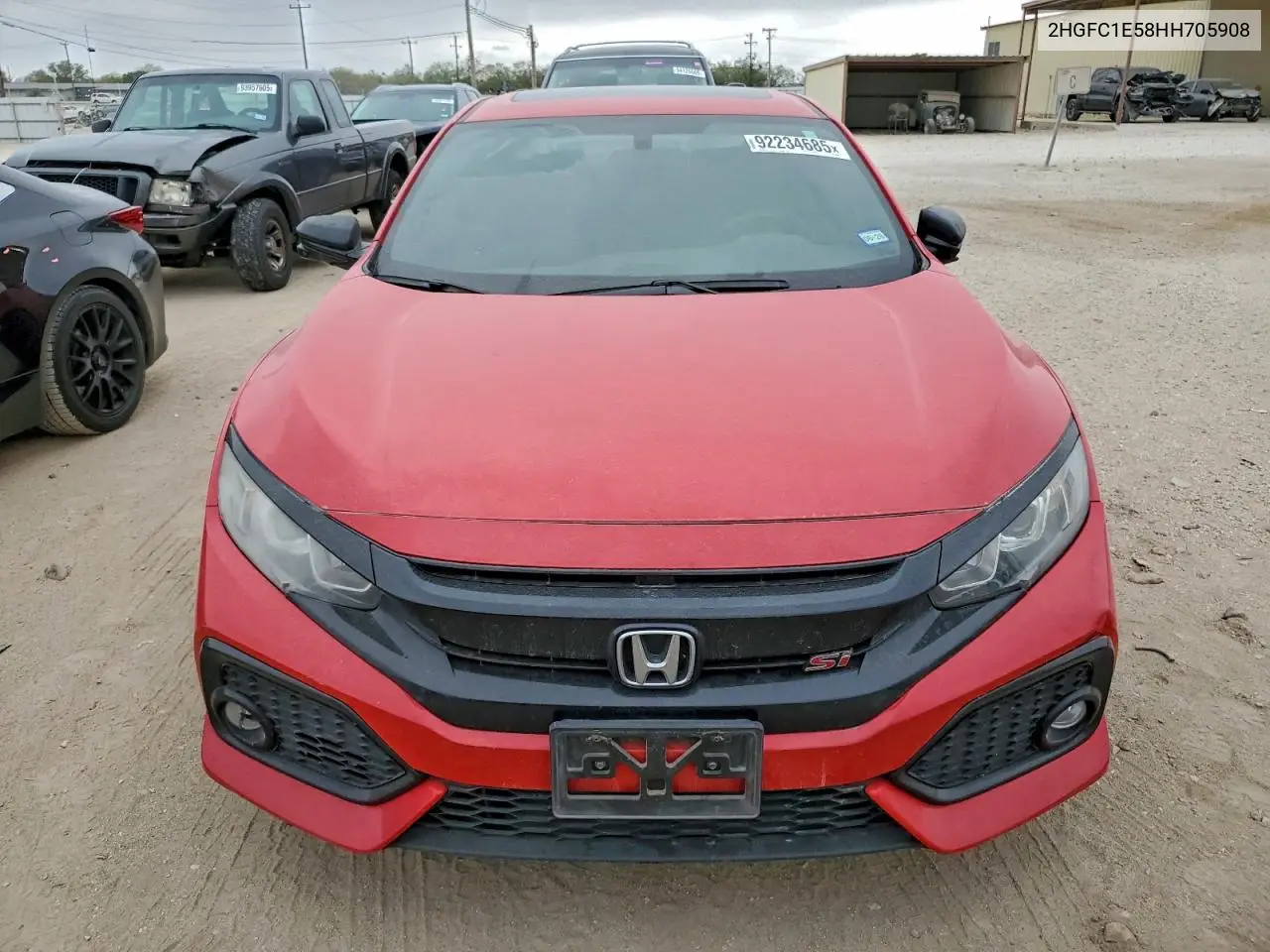 2HGFC1E58HH705908 2017 Honda Civic Si