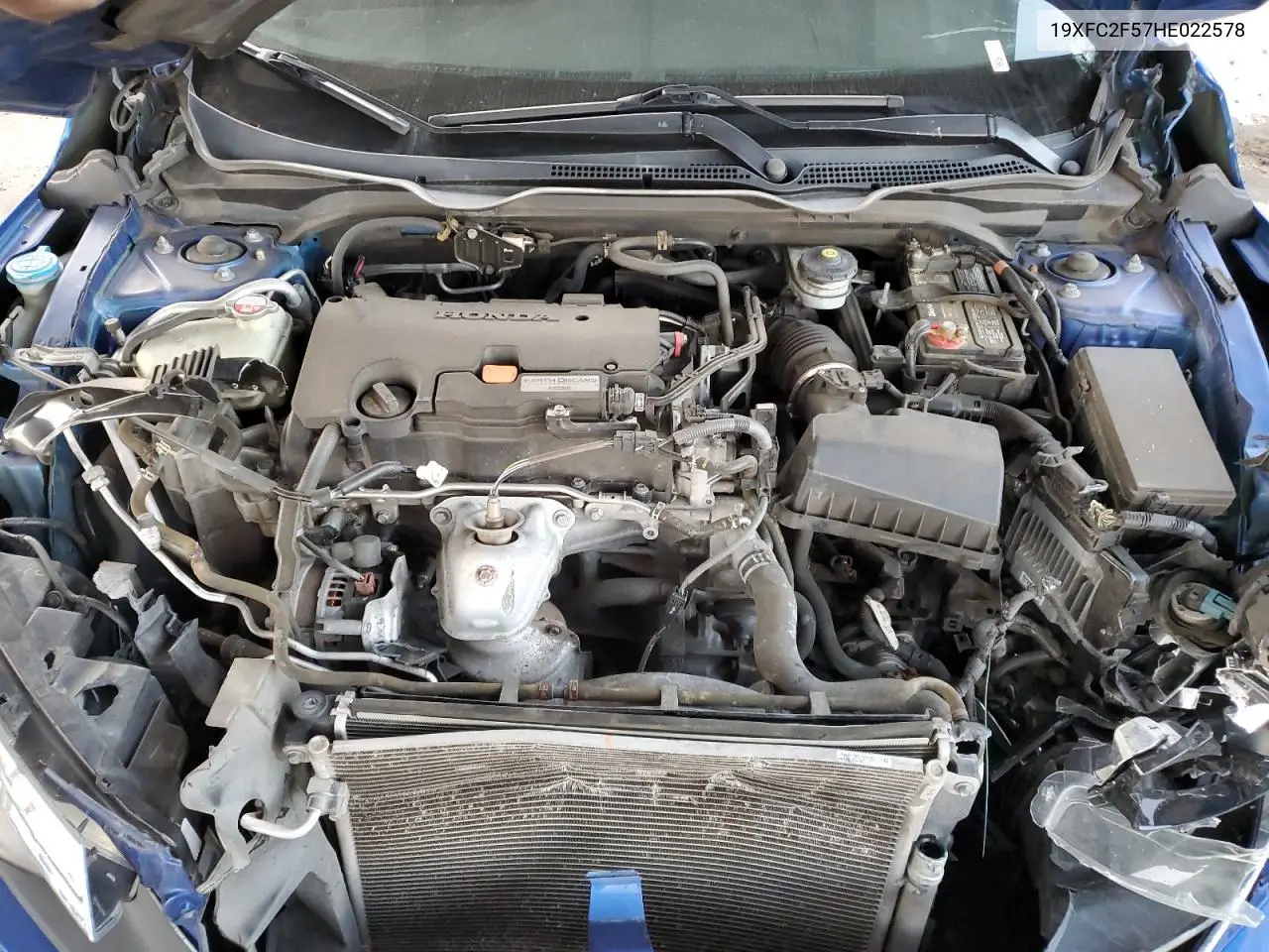 19XFC2F57HE022578 2017 Honda Civic Lx