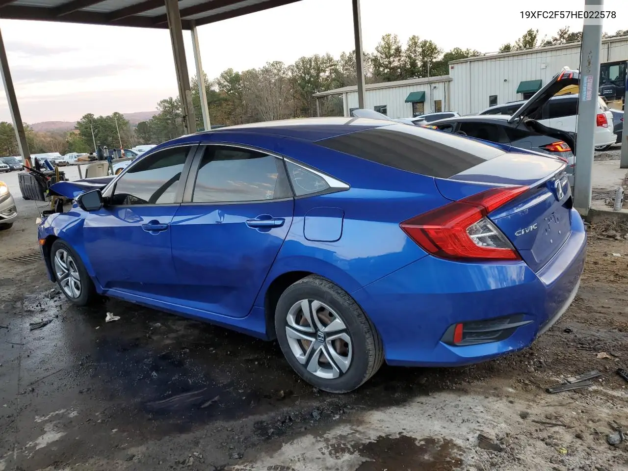 19XFC2F57HE022578 2017 Honda Civic Lx