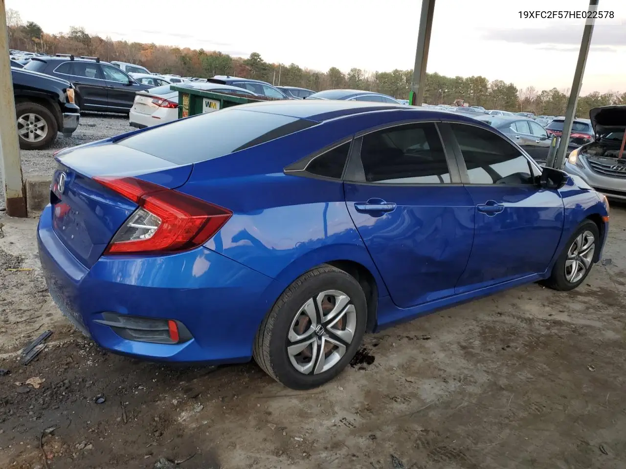 19XFC2F57HE022578 2017 Honda Civic Lx