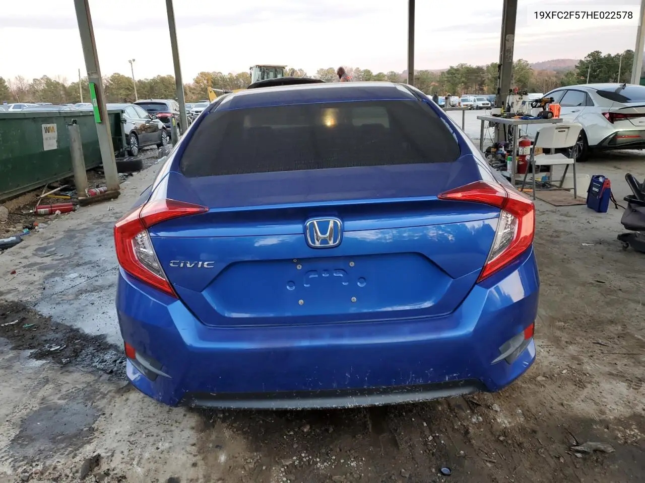 19XFC2F57HE022578 2017 Honda Civic Lx