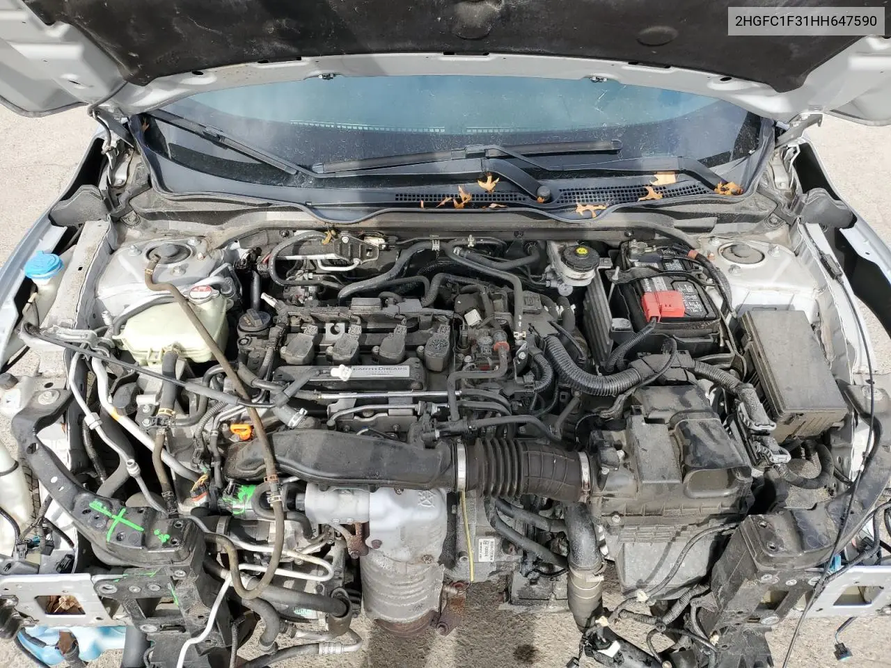 2HGFC1F31HH647590 2017 Honda Civic Ex