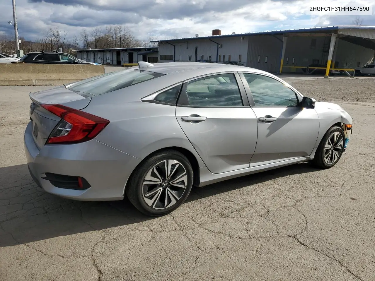 2HGFC1F31HH647590 2017 Honda Civic Ex