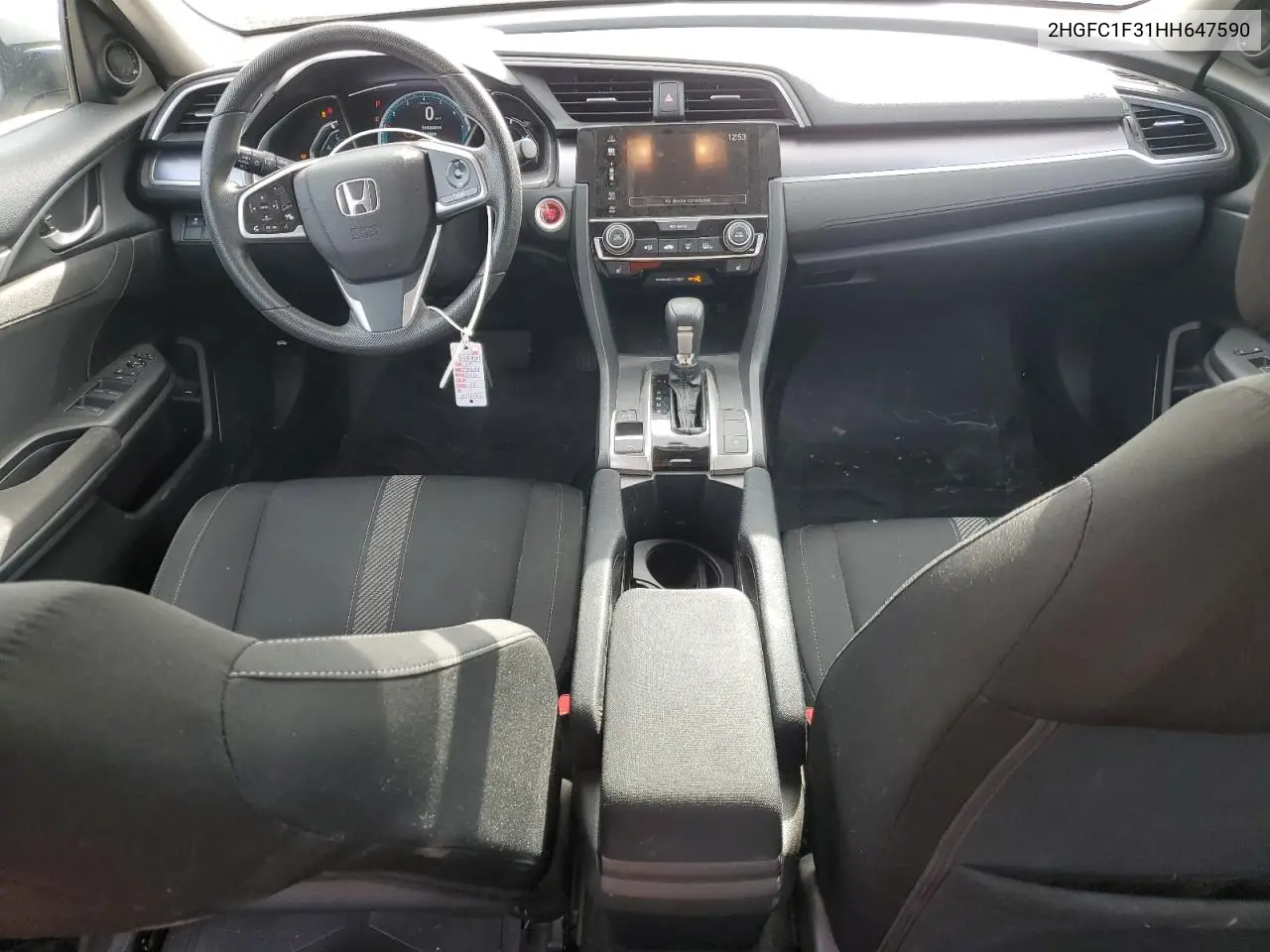 2HGFC1F31HH647590 2017 Honda Civic Ex