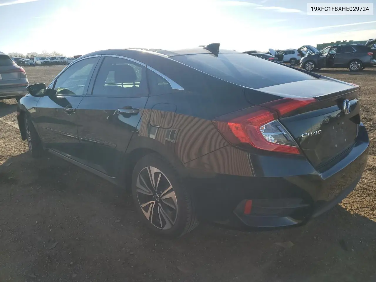 19XFC1F8XHE029724 2017 Honda Civic Ex