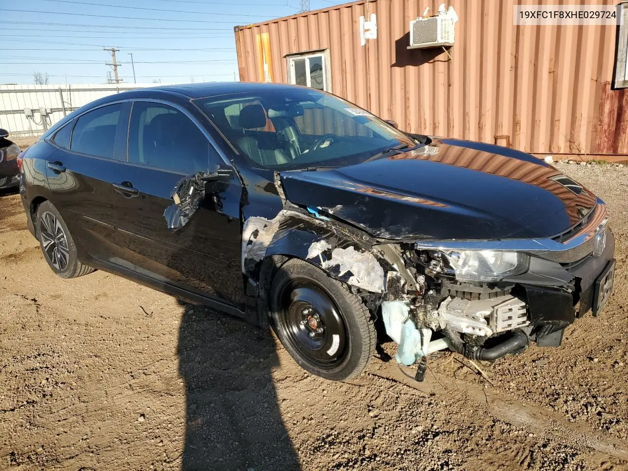 19XFC1F8XHE029724 2017 Honda Civic Ex