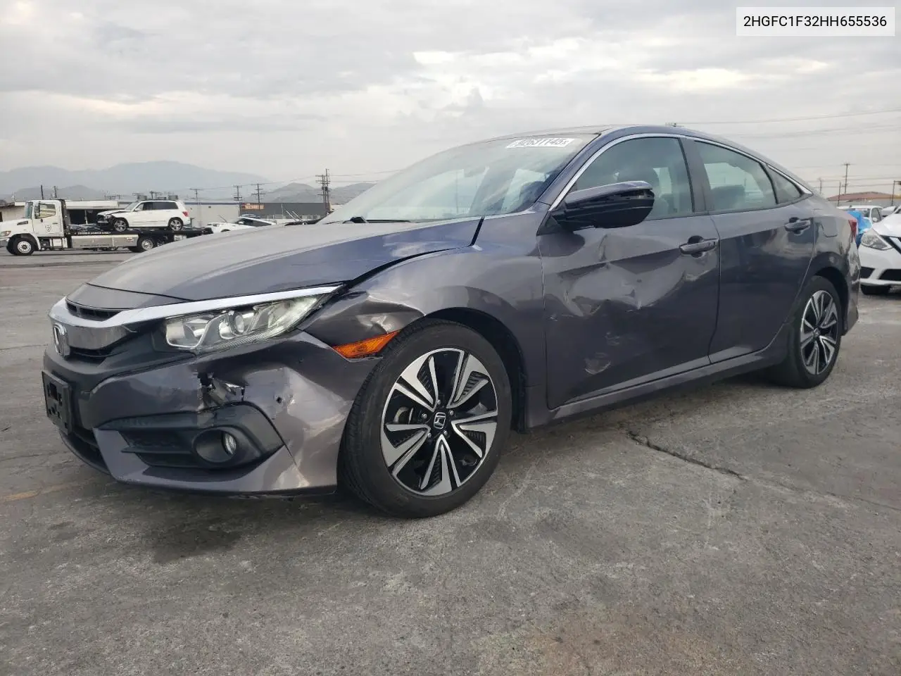 2HGFC1F32HH655536 2017 Honda Civic Ex