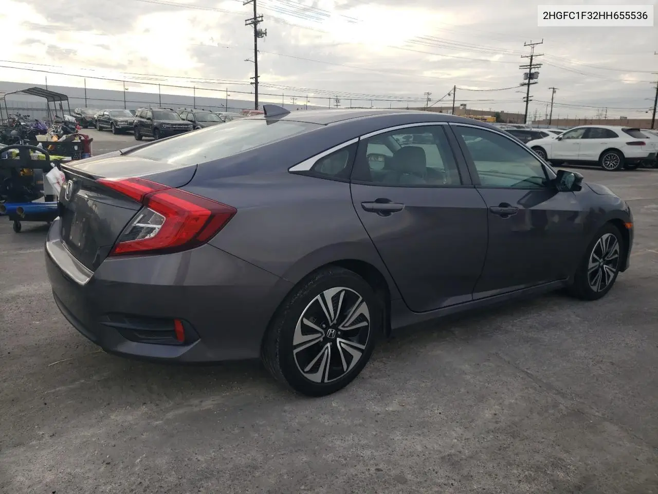 2HGFC1F32HH655536 2017 Honda Civic Ex