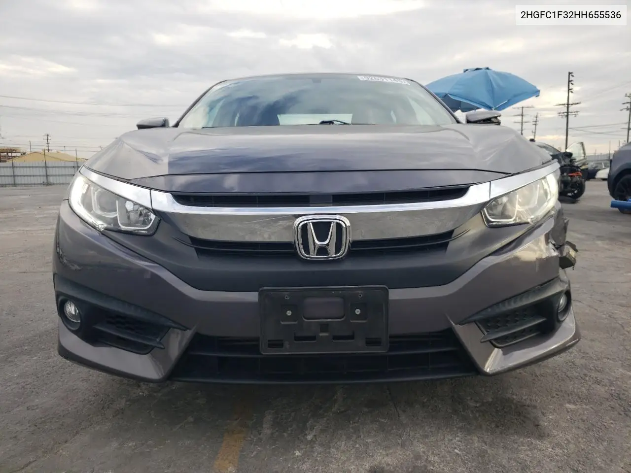 2HGFC1F32HH655536 2017 Honda Civic Ex