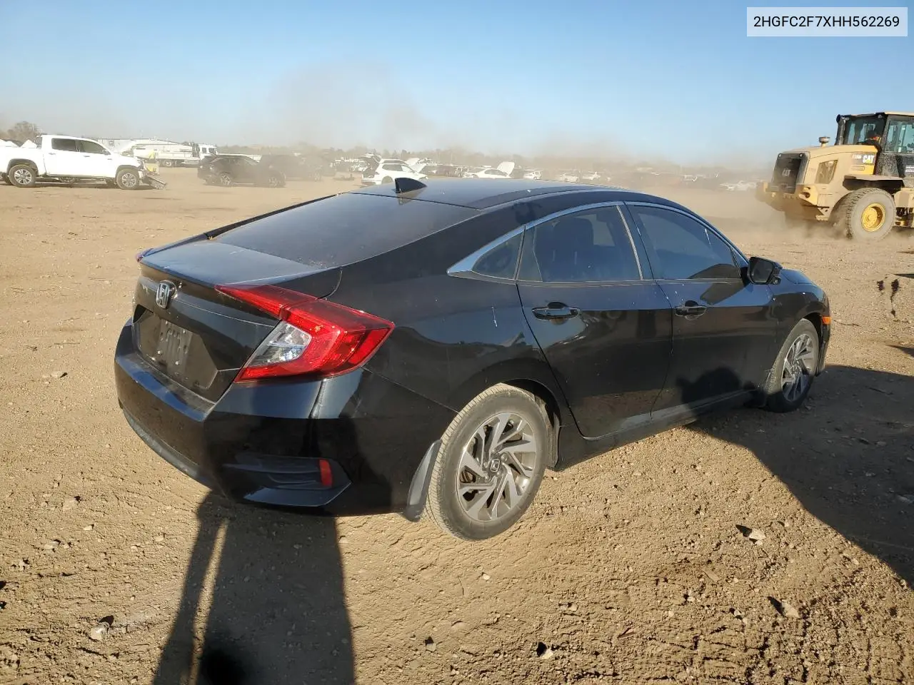 2HGFC2F7XHH562269 2017 Honda Civic Ex