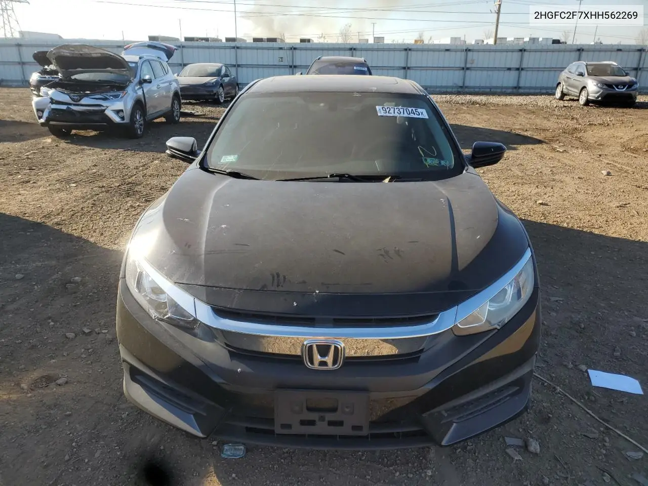 2HGFC2F7XHH562269 2017 Honda Civic Ex