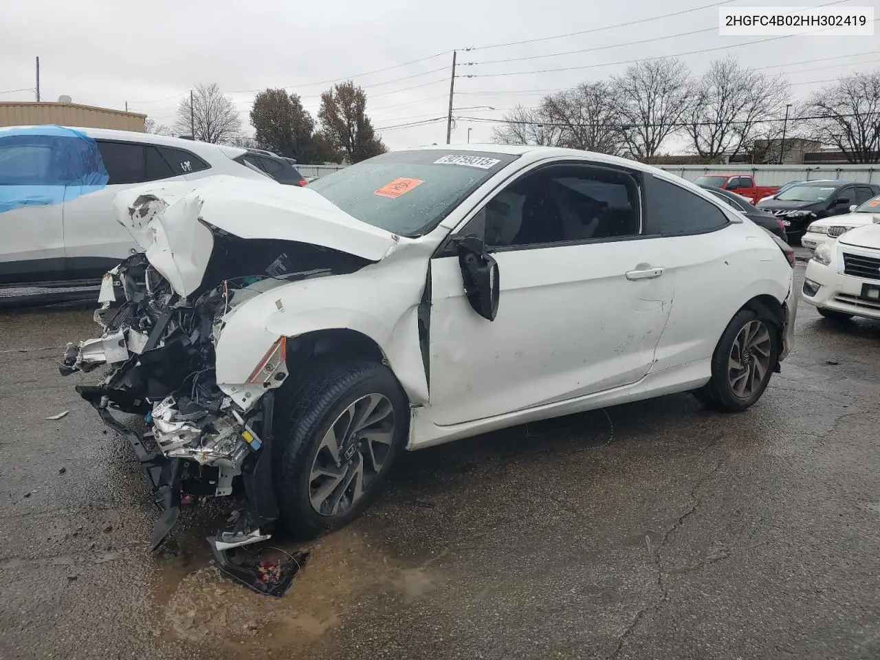 2HGFC4B02HH302419 2017 Honda Civic Lx