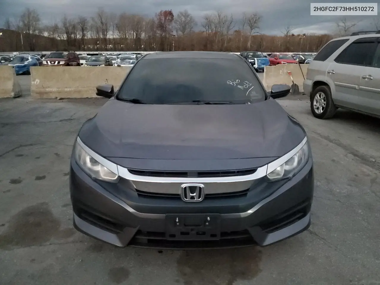 2HGFC2F73HH510272 2017 Honda Civic Ex