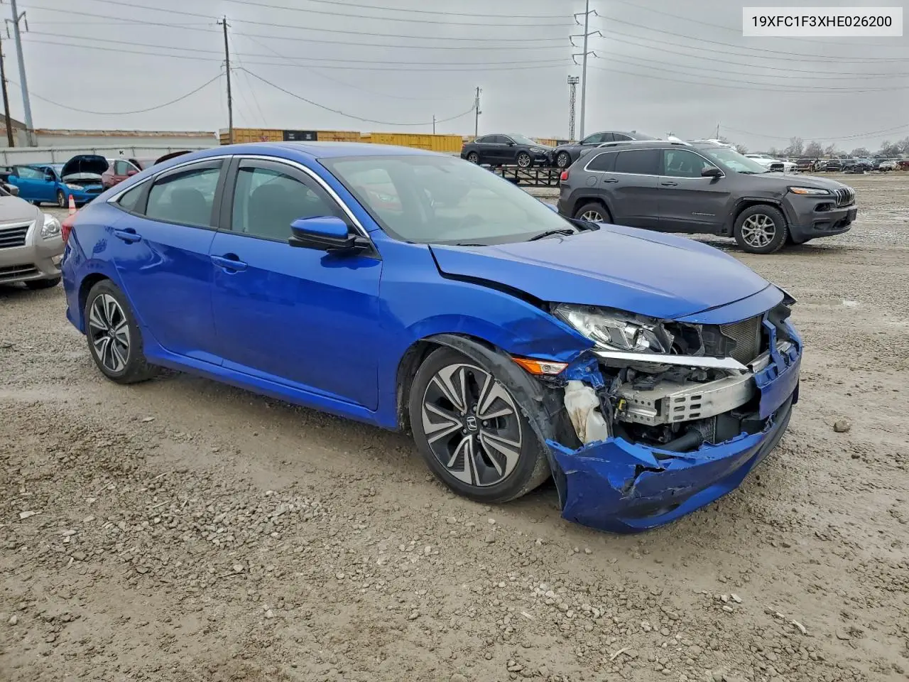 19XFC1F3XHE026200 2017 Honda Civic Ex