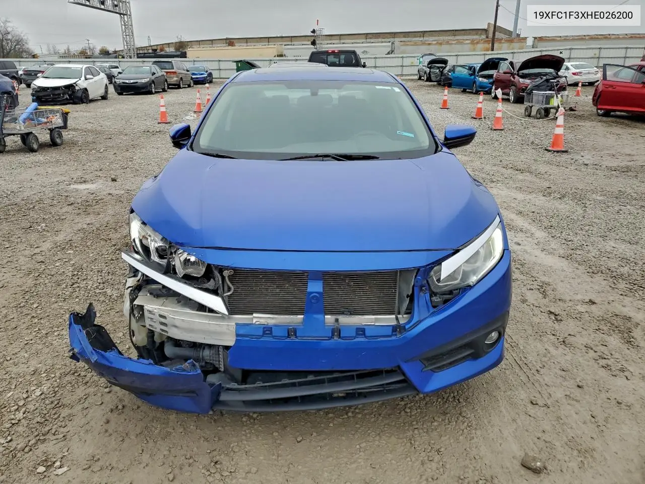 19XFC1F3XHE026200 2017 Honda Civic Ex