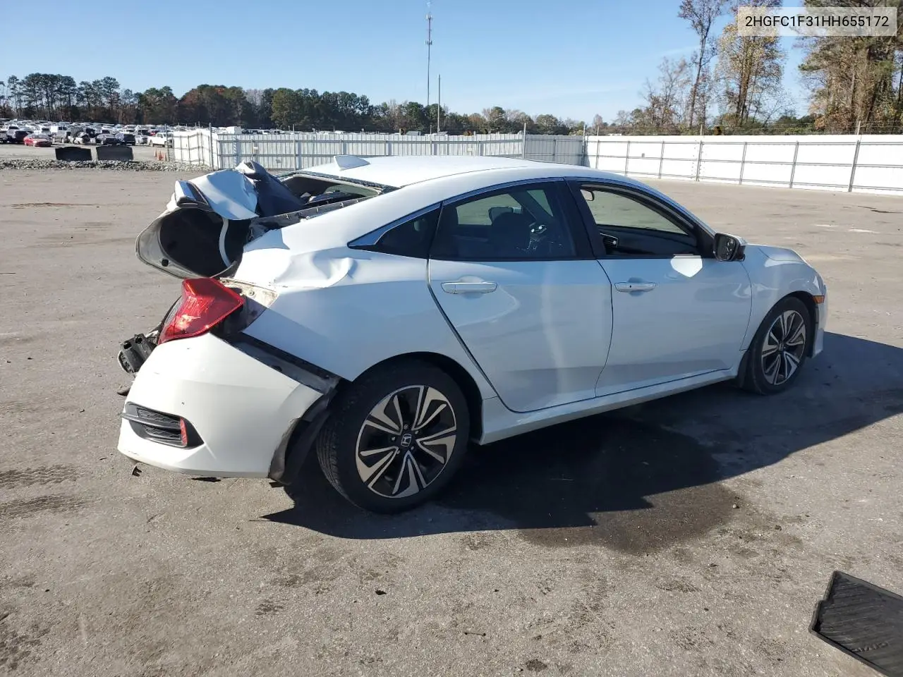 2HGFC1F31HH655172 2017 Honda Civic Ex