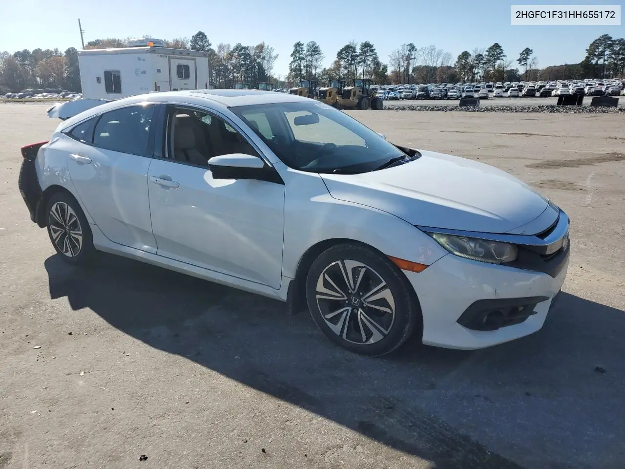 2HGFC1F31HH655172 2017 Honda Civic Ex
