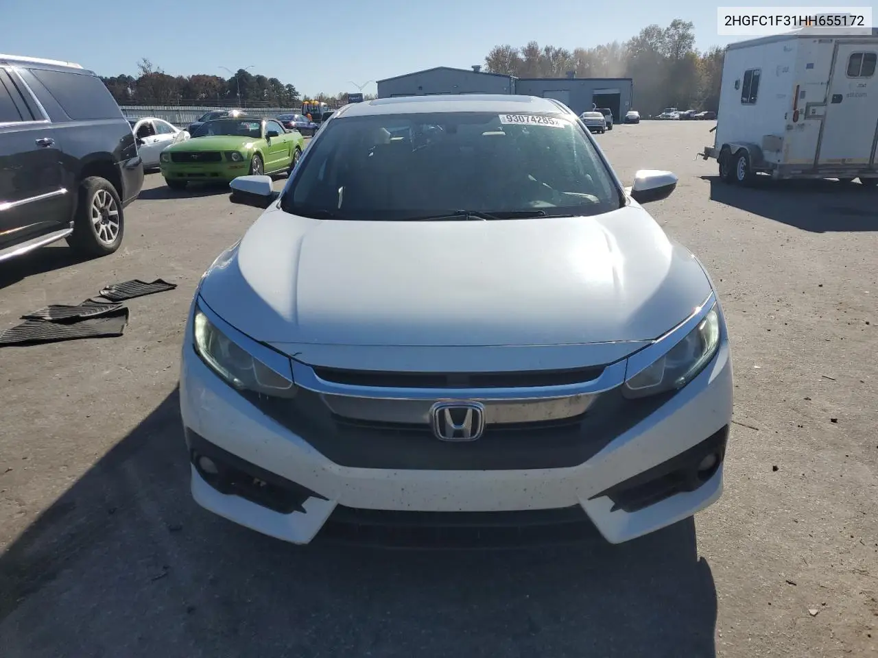 2HGFC1F31HH655172 2017 Honda Civic Ex
